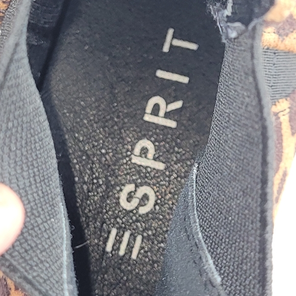 Esprit Tiffany Leopard print suede ankle boots size 8 - Picture 5 of 6